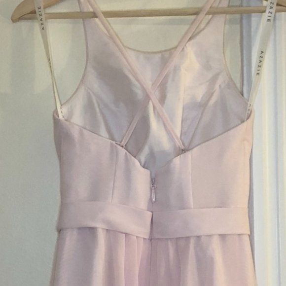 Azazie Cassandra in Blushing Pink - Petite XXS - Picture 7 of 7